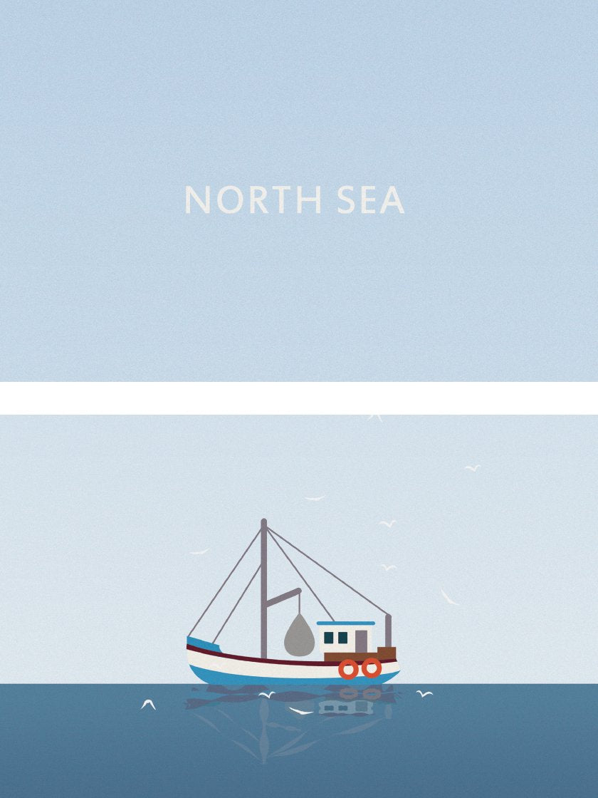 North Sea - 北海 ポスター