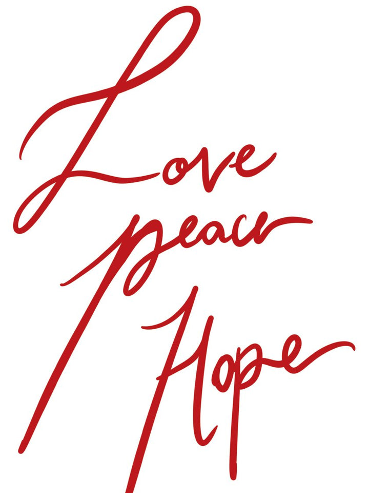 Love, Peace, Hope - ラブ、ピース、ホープ ポスター