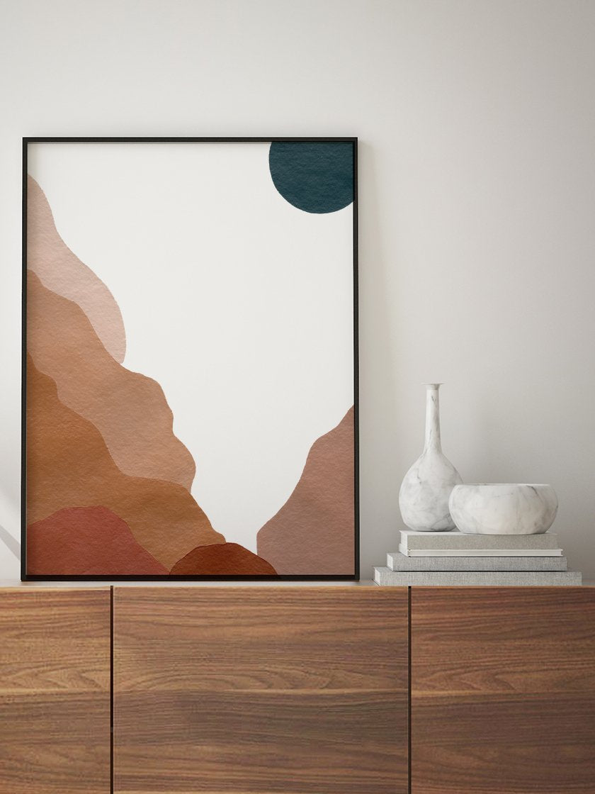 Abstract Grand Canyon - 大渓谷 ポスター