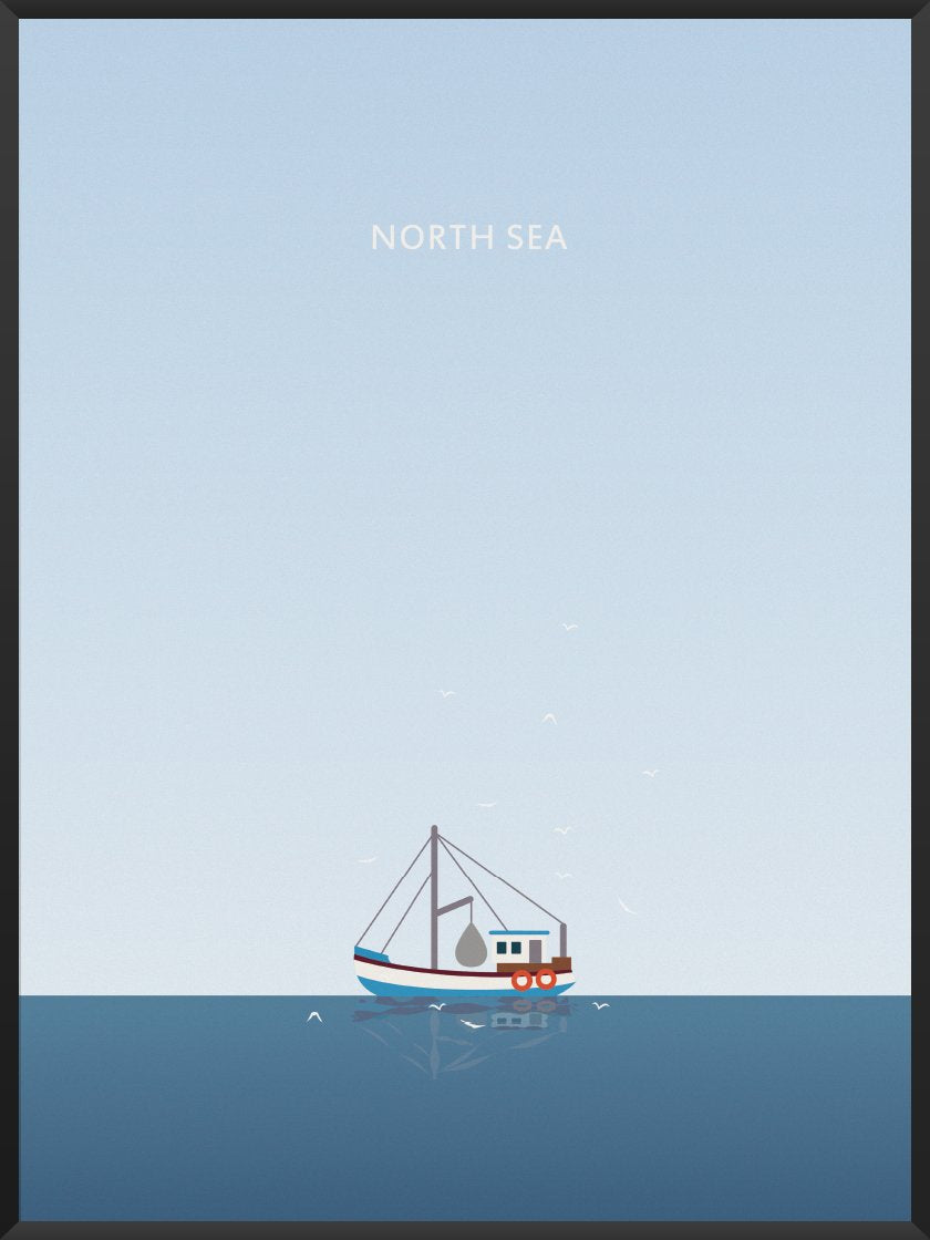 North Sea - 北海 ポスター