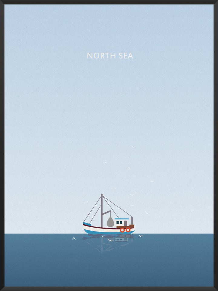 North Sea - 北海 ポスター