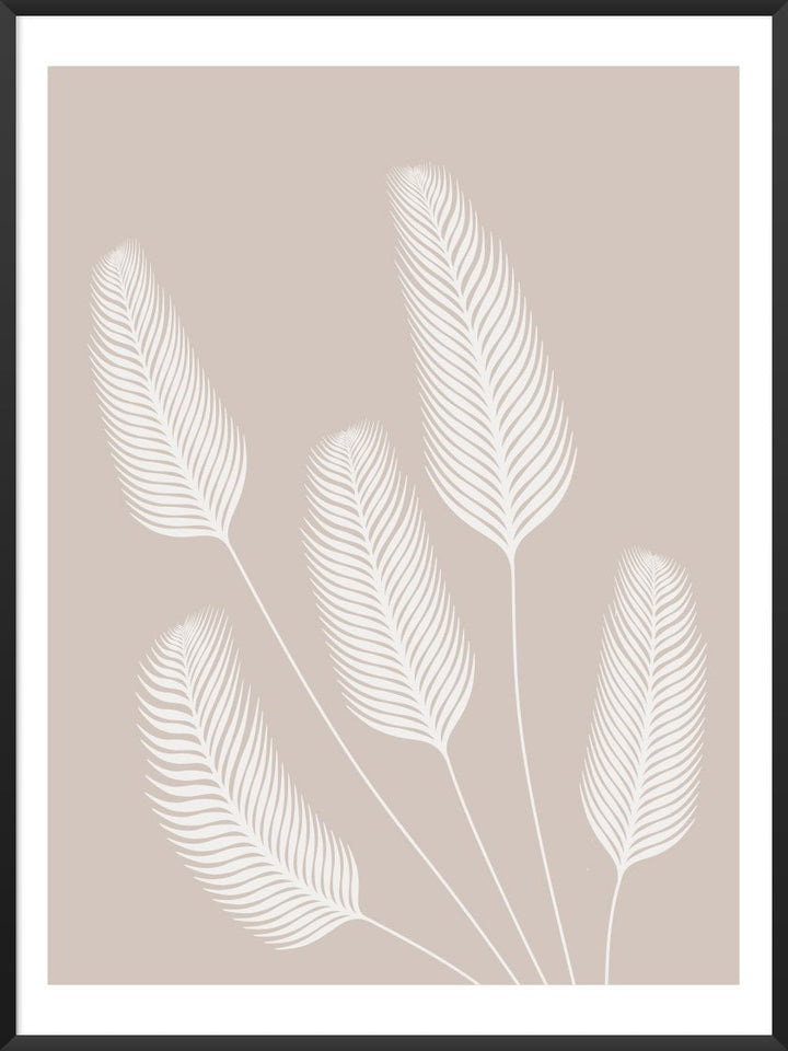 Pampas Grass - パンパスグラス ポスター