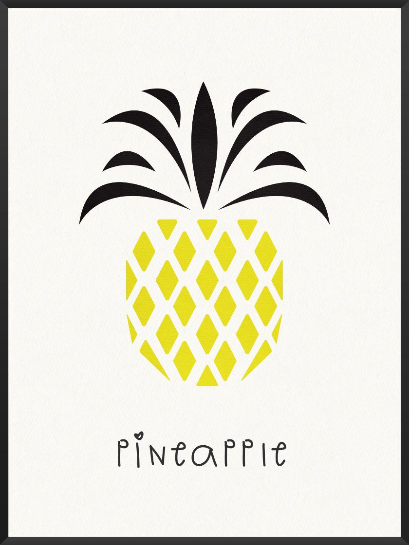Pineapple - パイナップル キッズルームポスター