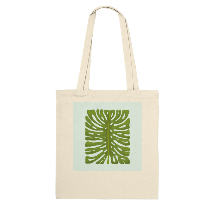 Monstera Leaf Tote Bag -  モンステラリーフトートバッグ