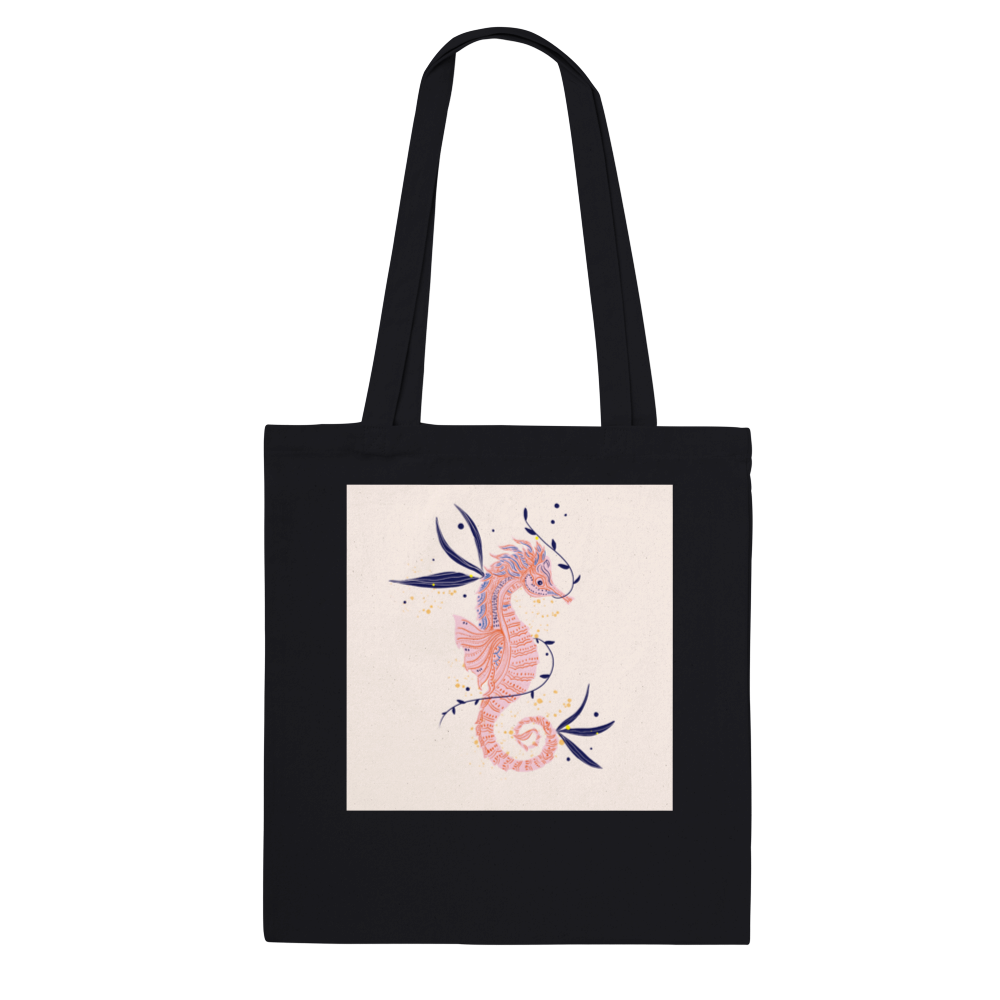 Seahorse Tote Bag -  タツノオトシゴトートバッグ