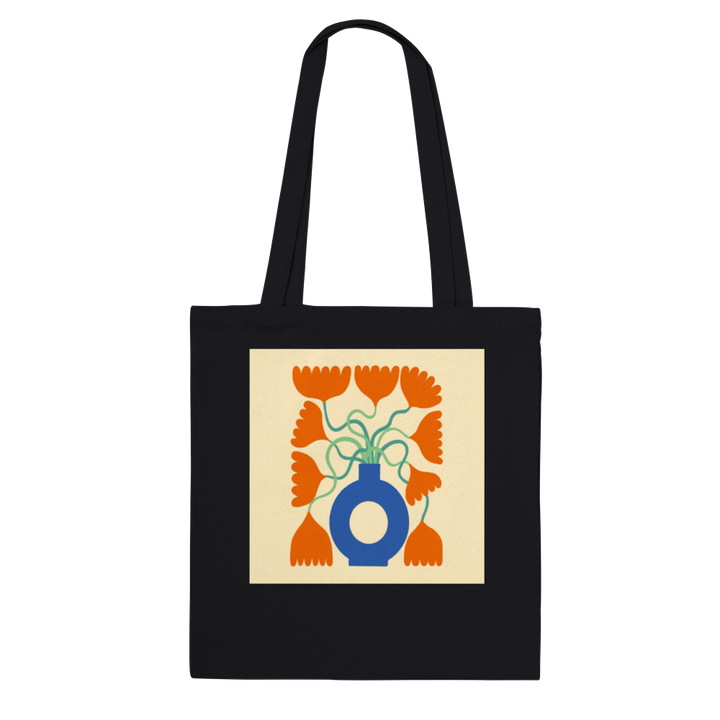 Spring Tulips Tote Bag -  春のチューリップトートバッグ