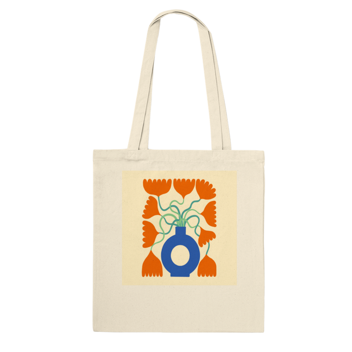 Spring Tulips Tote Bag -  春のチューリップトートバッグ