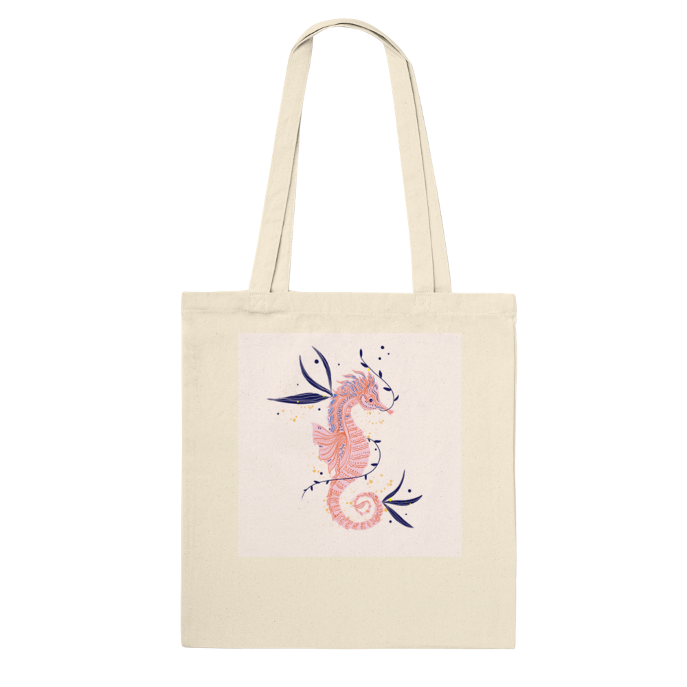 Seahorse Tote Bag -  タツノオトシゴトートバッグ