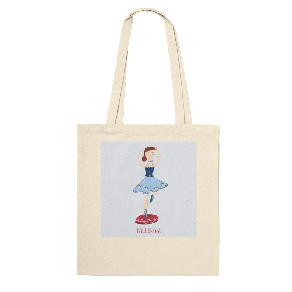 Christmas Ballerina Tote Bag -  クリスマスバレリーナトートバッグ