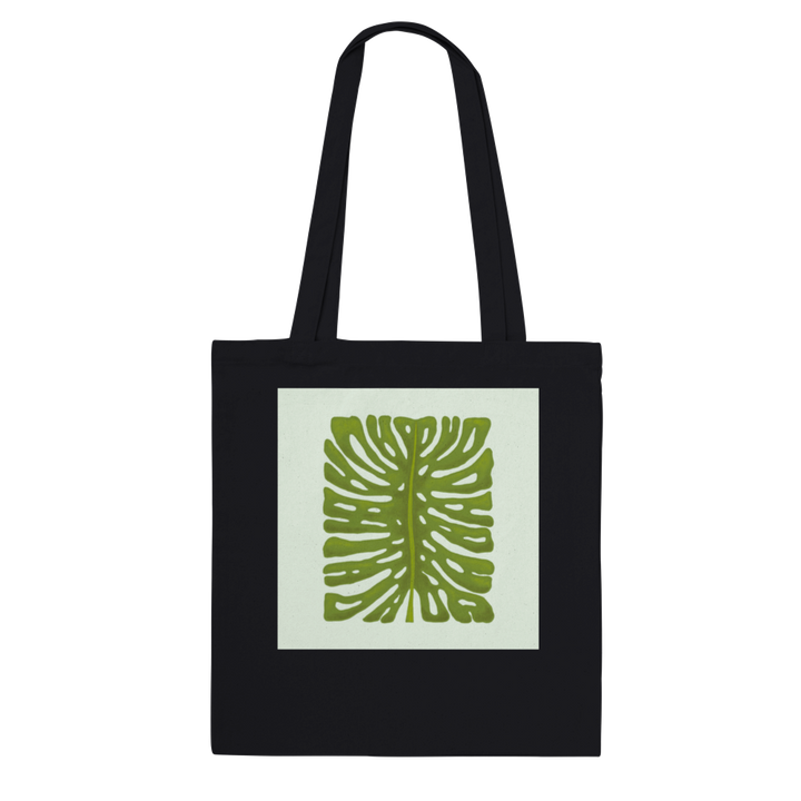 Monstera Leaf Tote Bag -  モンステラリーフトートバッグ
