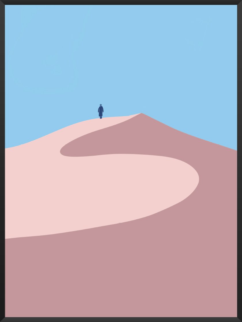 Sahara Desert - サハラ砂漠 ポスター