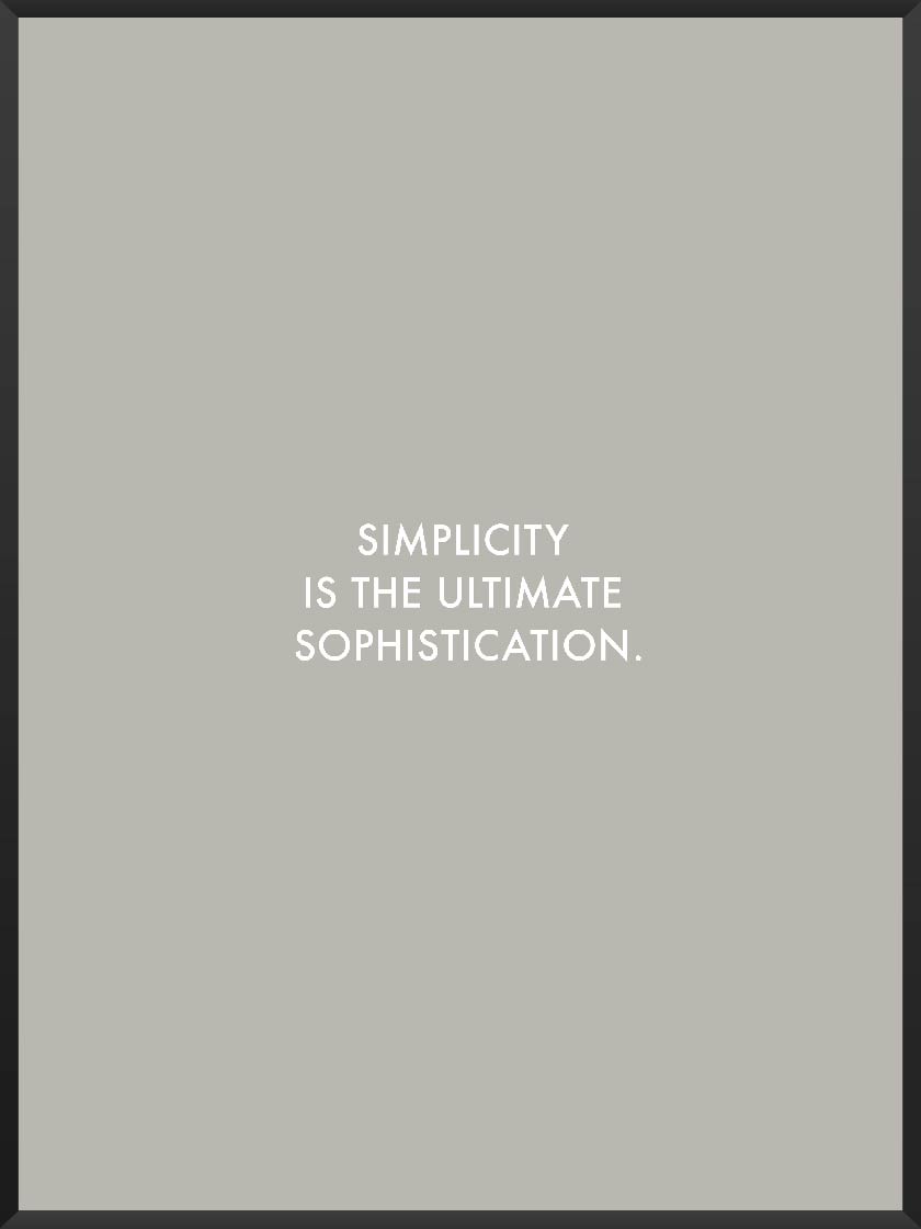Simplicity　シンプリシティー