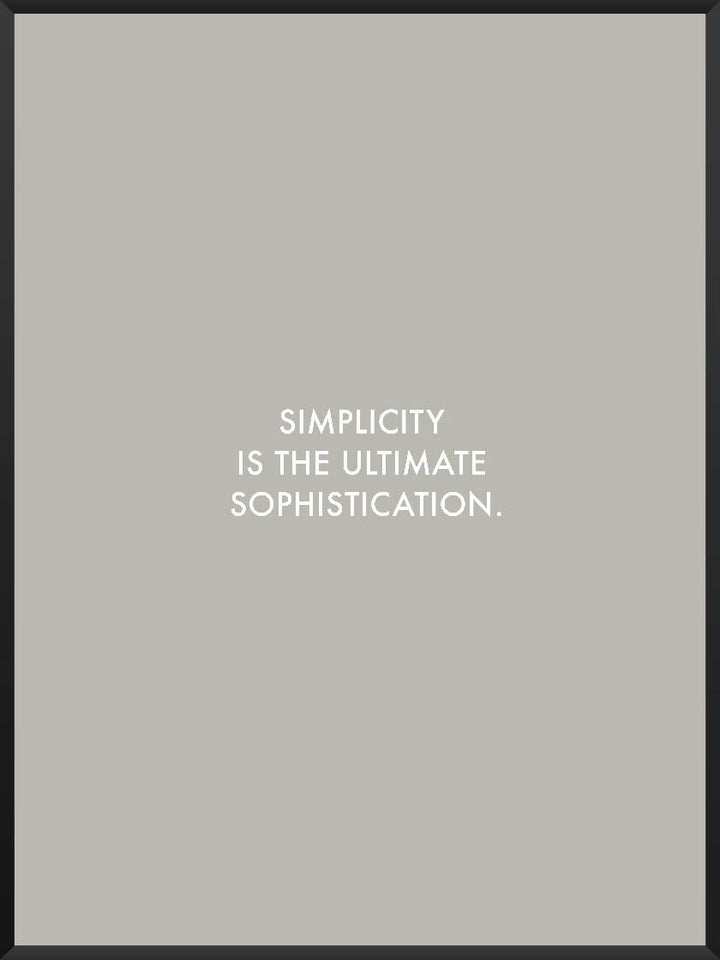 Simplicity　シンプリシティー