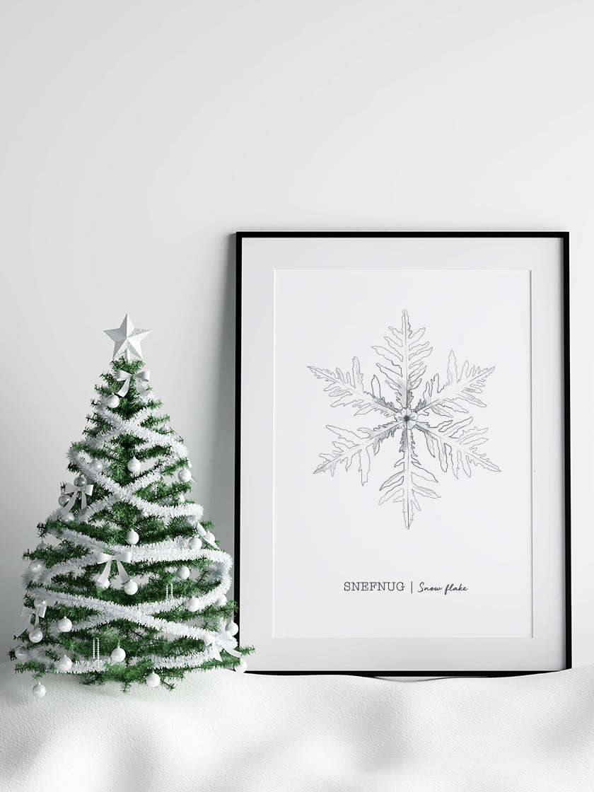 Snowflakes - ひとひらの雪 ポスター