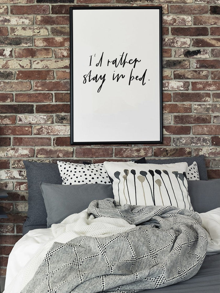 Stay in Bed - もっと寝ていたい ポスター