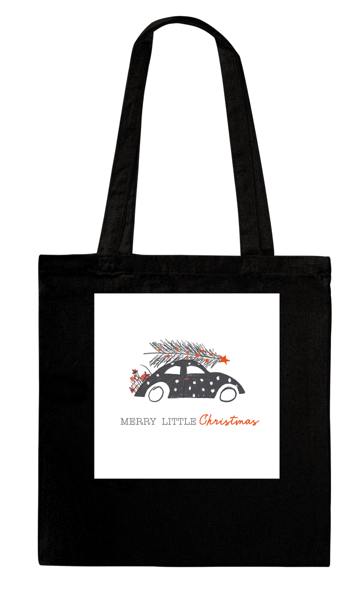 Christmas Car Tote Bag -  クリスマスカートートバッグ