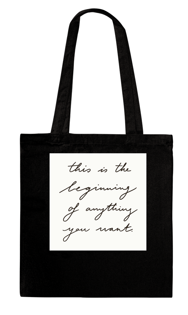 This Is The Beginning Tote Bag - ここから始まるトートバッグ