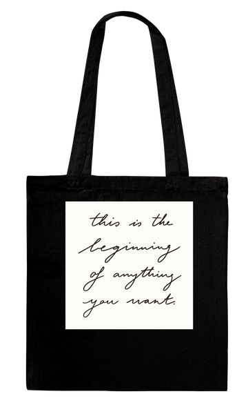 This Is The Beginning Tote Bag - ここから始まるトートバッグ