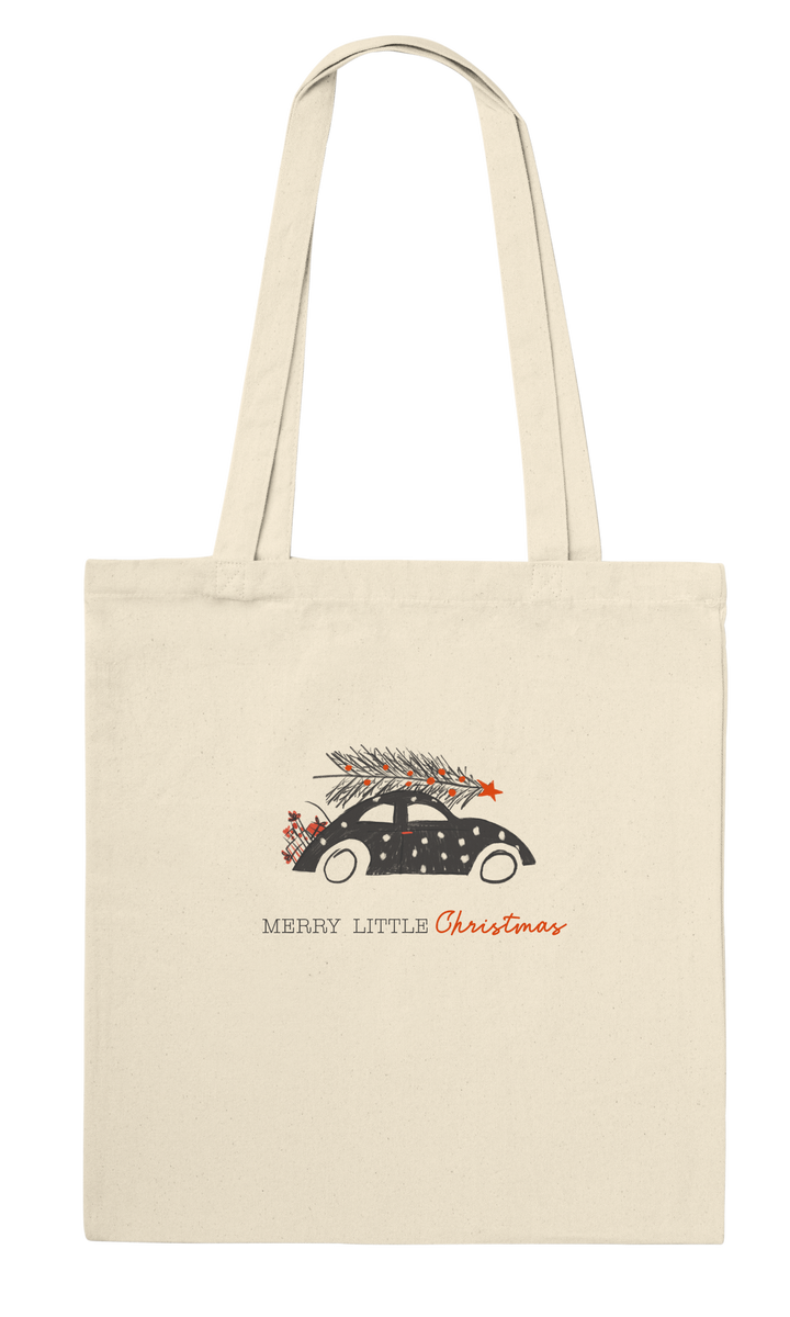 Christmas Car Tote Bag -  クリスマスカートートバッグ
