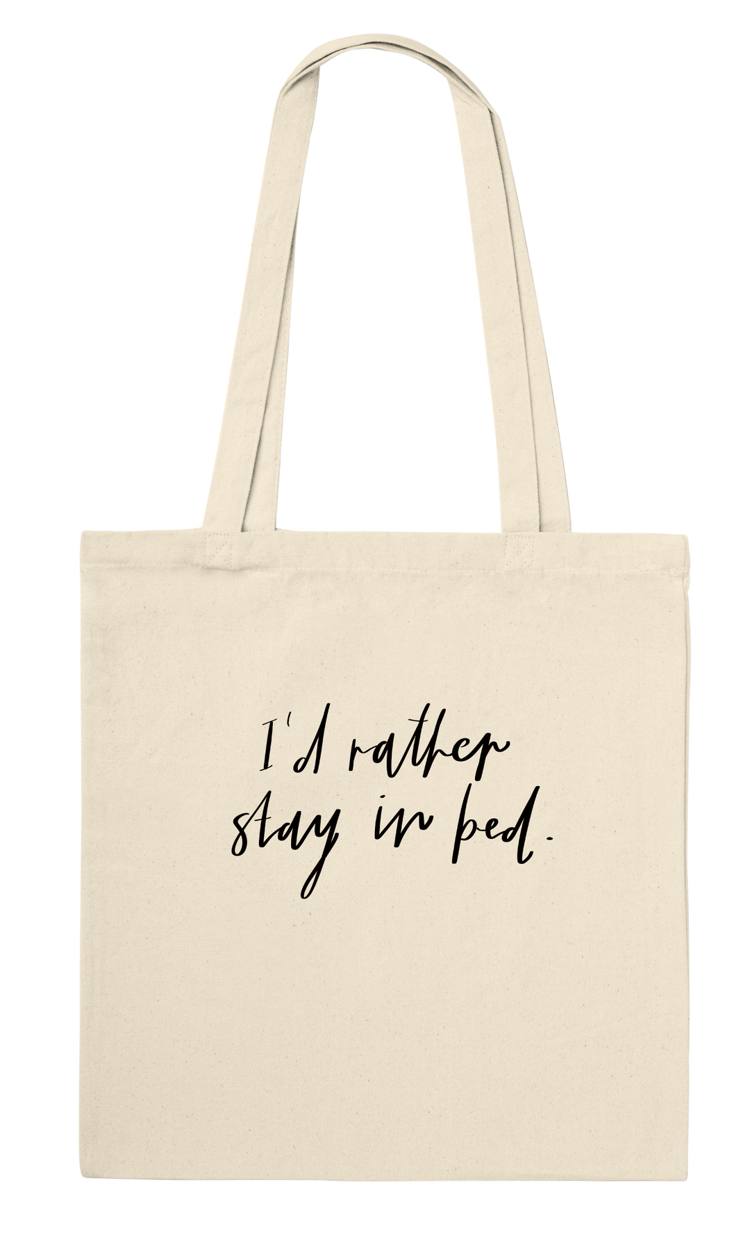 Stay In Bed Tote Bag -  もっと寝ていたいトートバッグ