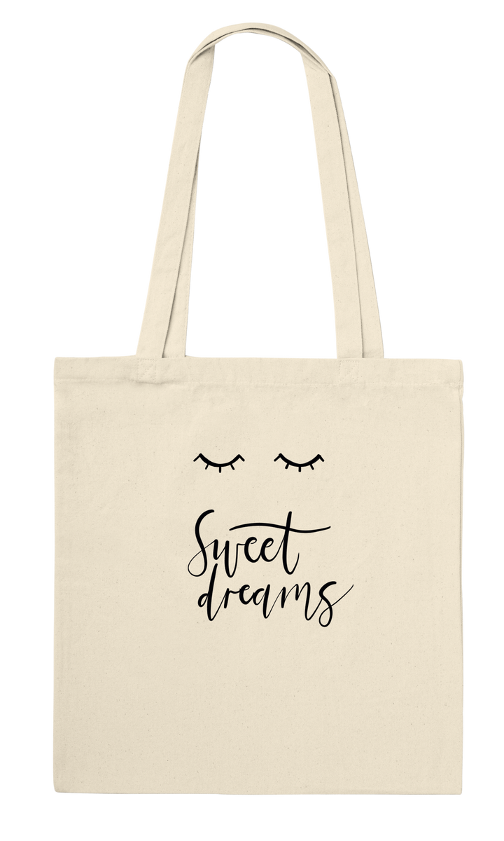 Sweet Dreams Tote Bag -  いい夢をトートバッグ