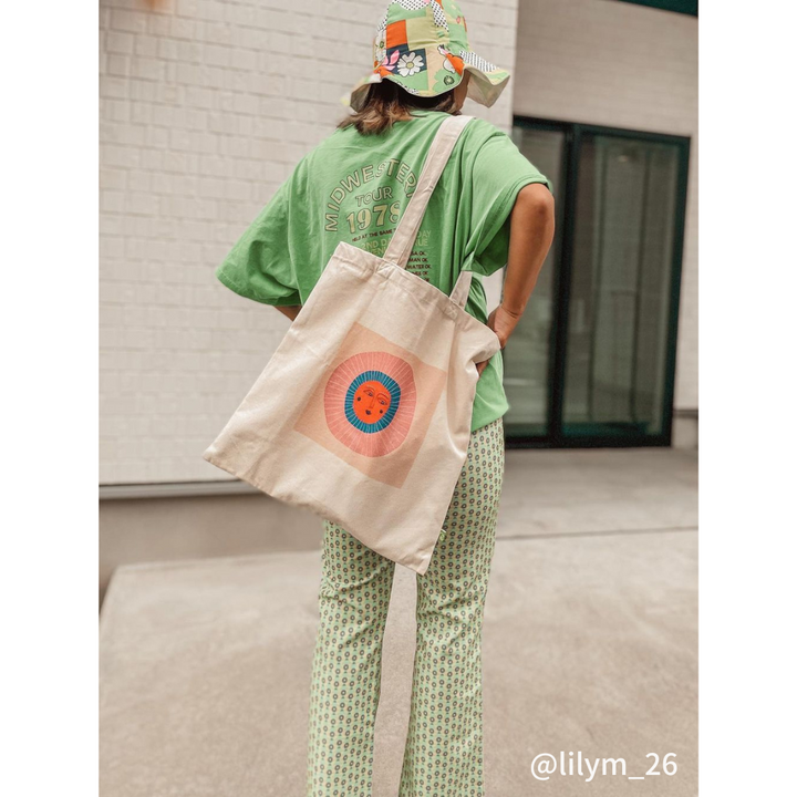 Summer Sun Tote Bag -  夏の太陽トートバッグ