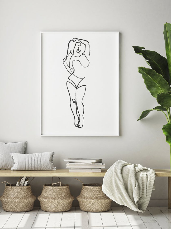 Woman Posing - ウーマンポージング ポスター