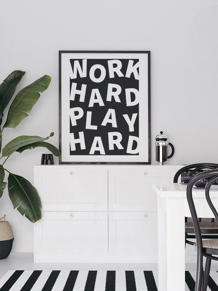 Work Hard Play Hard - 仕事も遊びも全力 ポスター